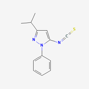 3-Isopropyl-5-isothiocyanato-1-phenyl-1H-pyrazole