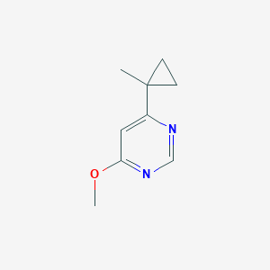 4-methoxy-6-(1-methylcyclopropyl)Pyrimidine