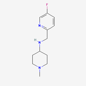 N-((5-fluoropyridin-2-yl)methyl)-1-methylpiperidin-4-amine