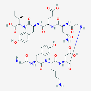 molecular formula C47H67N11O17 B13914996 H-Gly-Tyr-Lys-Asp-Gly-Asn-Glu-Tyr-Ile-OH 