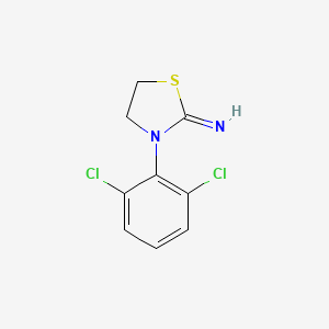 3-(2,6-Dichlorophenyl)-1,3-thiazolidin-2-imine