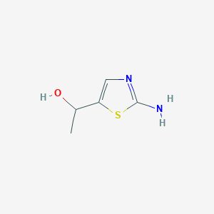 1-(2-Aminothiazol-5-yl)ethan-1-ol