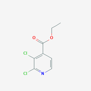 molecular formula C8H7Cl2NO2 B1391508 2,3-二氯异烟酸乙酯 CAS No. 1092353-03-1