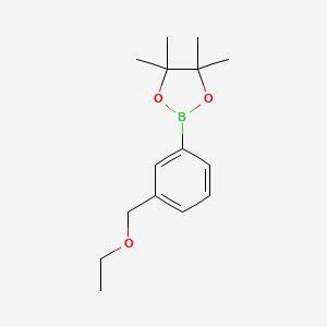 2-(3-(Ethoxymethyl)phenyl)-4,4,5,5-tetramethyl-1,3,2-dioxaborolane