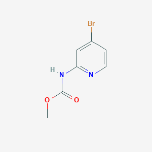 molecular formula C7H7BrN2O2 B13915119 Methyl (4-bromopyridin-2-yl)carbamate 