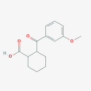 2-(3-Methoxy-benzoyl)-cyclohexanecarboxylic acid