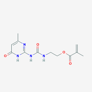 2-(3-(6-Methyl-4-oxo-1,4-dihydropyrimidin-2-yl)ureido)ethyl methacrylate