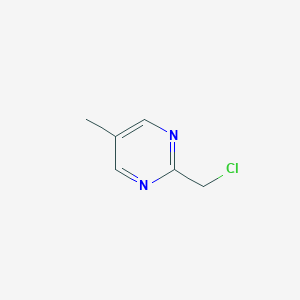 molecular formula C6H7ClN2 B139154 2-(Chloromethyl)-5-methylpyrimidine CAS No. 126504-85-6