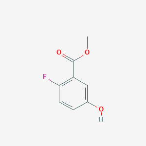molecular formula C8H7FO3 B1391543 Methyl 2-fluoro-5-hydroxybenzoate CAS No. 1084801-91-1