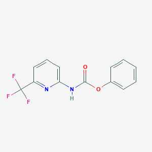 Phenyl[6-(trifluoromethyl)pyridin-2-yl]carbamate