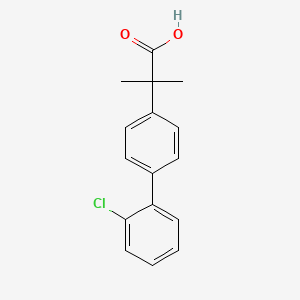 2-(2'-Chloro-[1,1'-biphenyl]-4-yl)-2-methylpropanoic acid