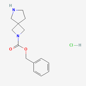 Benzyl 2,7-diazaspiro[3.4]octane-2-carboxylate;hydrochloride