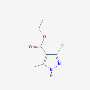 ethyl 3-chloro-5-methyl-1H-pyrazole-4-carboxylate