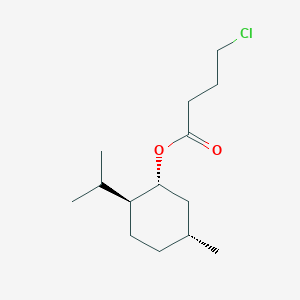 molecular formula C14H25ClO2 B1391562 (1R,2S,5R)-2-Isopropyl-5-methylcyclohexyl 4-chlorobutanoate CAS No. 668486-64-4