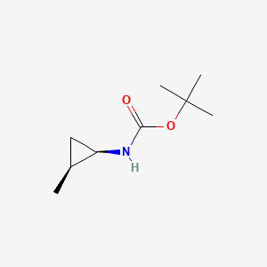 tert-butyl N-[(1R,2S)-2-methylcyclopropyl]carbamate