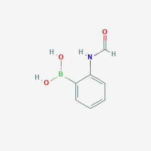 molecular formula C7H8BNO3 B13915627 (2-Formamidophenyl)boronic acid CAS No. 1003042-86-1