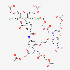 molecular formula C59H52Cl2N4O28 B13915635 Calcium Green-5N AM 