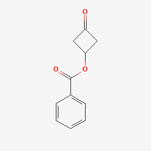 molecular formula C11H10O3 B1391573 3-氧代环丁基苯甲酸酯 CAS No. 1081559-36-5