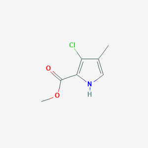 methyl 3-chloro-4-methyl-1H-pyrrole-2-carboxylate