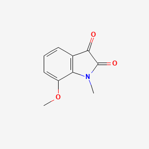 molecular formula C10H9NO3 B13915779 7-methoxy-1-methyl-1H-Indole-2,3-dione 