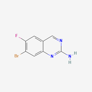 7-Bromo-6-fluoroquinazolin-2-amine