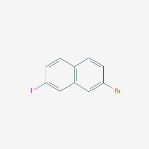 molecular formula C10H6BrI B13915890 2-Bromo-7-iodonaphthalene 