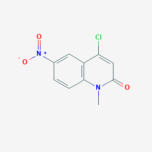 4-Chloro-1-methyl-6-nitroquinolin-2(1H)-one