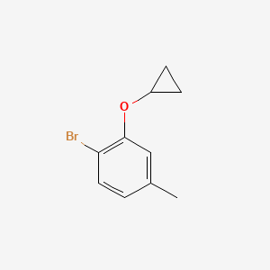 1-Bromo-2-cyclopropoxy-4-methylbenzene