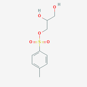 molecular formula C10H14O5S B013916 (R,S)-1-托烷磺酰甘油 CAS No. 73073-07-1