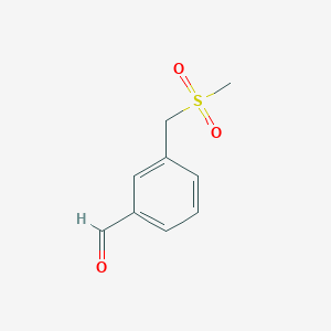 3-((Methylsulfonyl)methyl)benzaldehyde