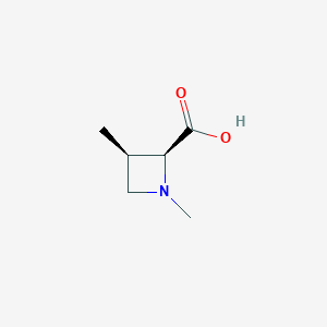 (2S,3R)-1,3-dimethylazetidine-2-carboxylic acid