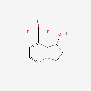 7-(trifluoromethyl)-2,3-dihydro-1H-inden-1-ol