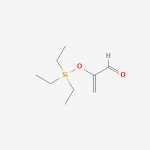 molecular formula C9H18O2Si B13916087 2-((Triethylsilyl)oxy)acrylaldehyde 