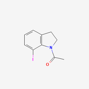 1-(7-Iodo-2,3-dihydro-1H-indol-1-yl)ethan-1-one