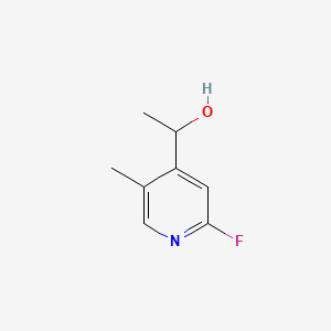 1-(2-Fluoro-5-methylpyridin-4-yl)ethanol