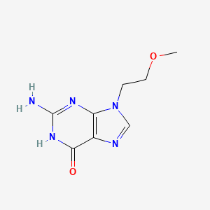 2-amino-9-(2-methoxyethyl)-1H-purin-6-one