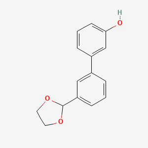 3'-(1,3-Dioxolan-2-yl)[1,1'-biphenyl]-3-ol