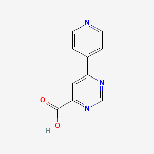 6-(Pyridin-4-yl)pyrimidine-4-carboxylic acid