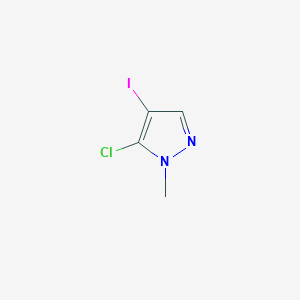 molecular formula C4H4ClIN2 B13916208 5-Chloro-4-iodo-1-methyl-1H-pyrazole 