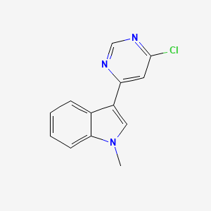 3-(6-Chloro-4-pyrimidinyl)-1-methyl-1H-indole