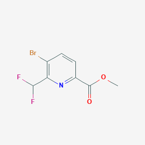 Methyl 3-bromo-2-(difluoromethyl)pyridine-6-carboxylate