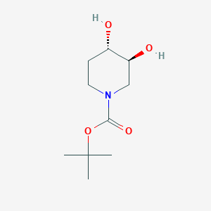 Tert-butyl trans-3,4-dihydroxypiperidine-1-carboxylate