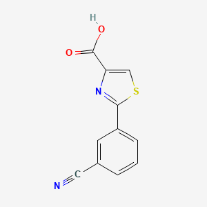 2-(3-Cyanophenyl)thiazole-4-carboxylic acid