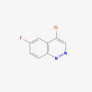 4-Bromo-6-fluorocinnoline