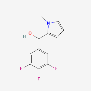 1-Methyl-2-pyrrolyl-(3,4,5-trifluorophenyl)methanol