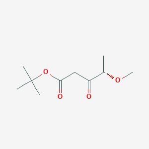 molecular formula C10H18O4 B13916505 tert-butyl (S)-4-methoxy-3-oxopentanoate 