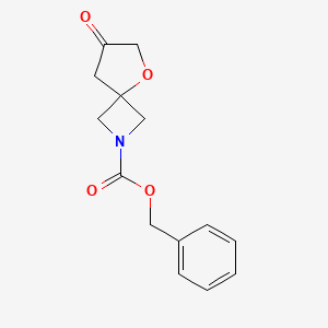 Benzyl 7-oxo-5-oxa-2-azaspiro[3.4]octane-2-carboxylate