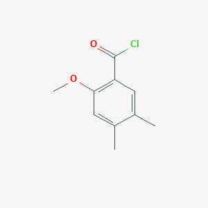 2-Methoxy-4,5-dimethylbenzoyl chloride