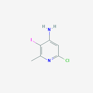 6-Chloro-3-iodo-2-methylpyridin-4-amine