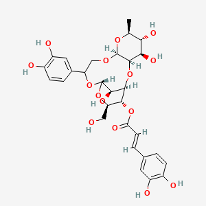 molecular formula C29H34O15 B13916557 Anhuienoside B 